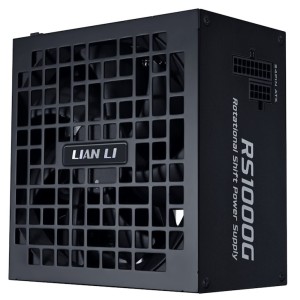 Lian Li RS1000W Black - 1000 Watt 80+ Gold PSU - 12V-2x6 Colored Cable - RS Hub - Fully Modular