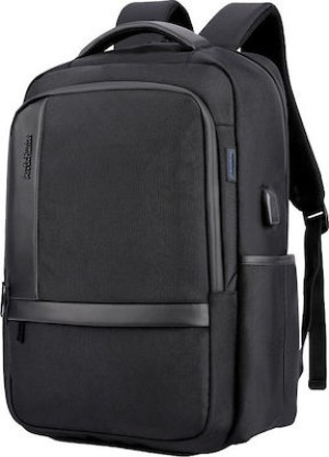 ARCTIC HUNTER τσάντα πλάτης B00120C-GY με θήκη laptop 15.6, γκρι