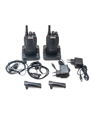 Midland BR02 PRO Z (C1524) Portable Professional Transceiver PMR446 Set of 2 Pieces