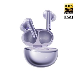 QCY Melobuds N70 ANC Purple - 55db TWS Flagship Hi-Res Earbuds LDAC BT 6.0 IPX5 Wireless charge