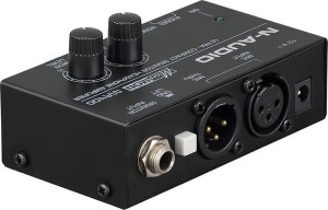 N-Audio MA400 Preamplificatore per cuffie con ingresso/passante per microfono