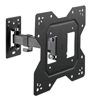 POWERTECH επιτοίχια βάση PT-1128 για τηλεόραση 23-43, full motion, 30kg