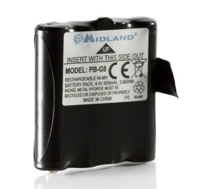 Midland PB G6/G8 800mAh Ni-MH Επαναφορτιζόμενη Μπαταρία