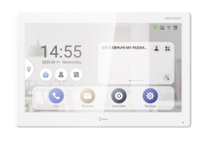 Hikvision DS-KH9510-WTE1 All in One (Video Intercom / CCTV / Alarm / Access Control) Android Monitor 10.1 INCH