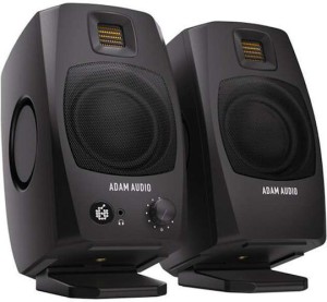 Adam D3V Αυτοενισχυόμενα Ηχεία Studio Monitor 3 Δρόμων (Ζεύγος) Μαύρο