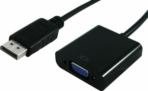 S3201-10 / C15 Adapter DisplayPort M / VGA F