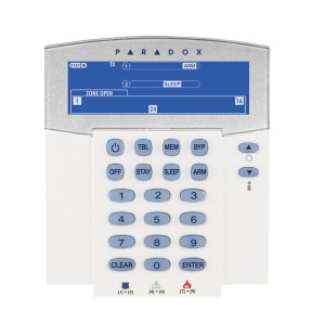 Paradox K37 Wireless-Tastatur 32-Band-LCD-Symbol