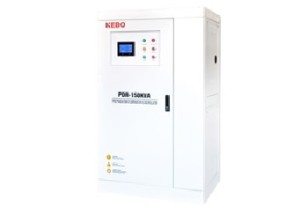 VOLTAGE STABILIZER-REGULATOR 150KVA THREE PHASE SERVO LCD (PDR) KEBO