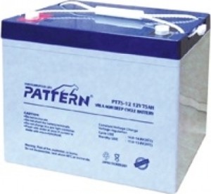 BATERÍA DE PLOMO DE DESCARGA PROFUNDA 12V / 75Ah PT75-12 PTN