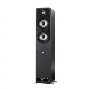 Altavoces de suelo negros Polk Audio Signature S50e (par)