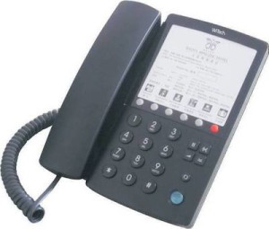 Witech WT-5006 Ενσύρματο Τηλέφωνο με Ανοιχτή Ακρόαση Μαύρο
