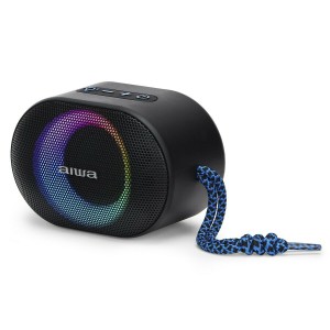 AIWA BST-330BL BLUETOOTH LAUTSPRECHER MIT RGB MULTI BELEUCHTUNG RMS 20W BLAU