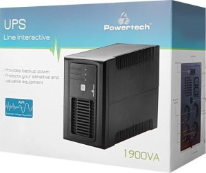 POWERTECH UPS Line Interactive PT-1900LIU, 1900VA, 1140W