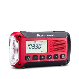 MIDLAND ER250BT Radio Linterna Bluetooth de Emergencia