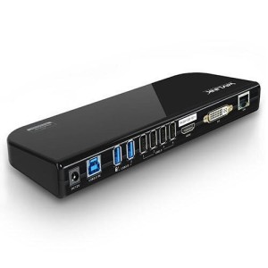 Estación de acoplamiento Wavlink USB-A con HDMI 4K Ethernet Negro (WL-UG39DK1)