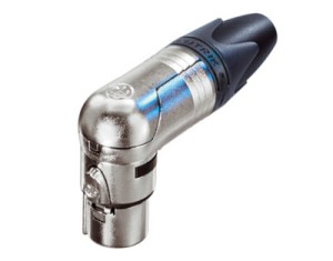 NEUTRIK NC3FRX  RIGHT ANGLE XLR CABLE CONNECTOR FEMALE 3 POLE