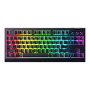 RAZER Blackwidow V4 TKL HYPERSPEED - RGB Wireless Hot-Swap Gaming Keyboard - Orange Tactile Switches