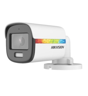 Hikvision DS-2CE10DF8T-FSLN ColorVu 2.0 (Immagine a colori giorno - notte) Fotocamera HDTVI 1080p Torcia da 2.8 mm