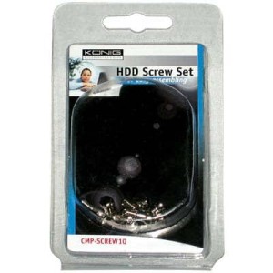KONIG CMP-SCREW 10 SETS OF SCREWS FOR HDD