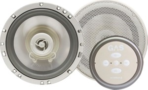 Gas Car Audio Boat Speaker Set 6.5 with 80W RMS with Bluetooth White