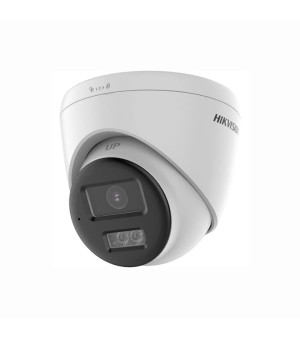 HIKVISION DS-2CE78U0T-LTS(2.8mm)  Κάμερα Dome (τύπου turret) ανάλυσης 3840 × 2160 (4Κ), φακός 2.8 mm, Smart-Hybrid Light, Two-Way Audio.