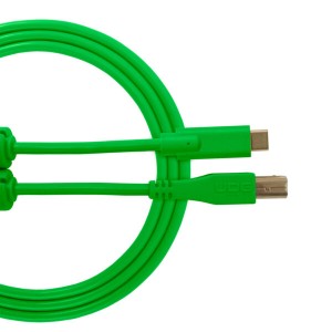 U96001GR UDG ULTIMATE AUDIO CABLE USB 2.0 C-B GREEN STRAIGHT 1,5M