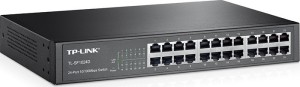 TP-LINK TL-SF1024D v3 Unmanaged L2 Switch with 24 Ethernet Ports