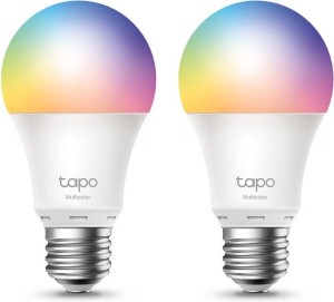 Tp-Link Tapo L530E (2-PACK) Smart Wi-Fi Glühbirne, mehrfarbig dimmbar für Sockel E27