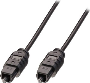 Lindy Optical Audio Cable TOS male - TOS male Μαύρο 20m (35217)