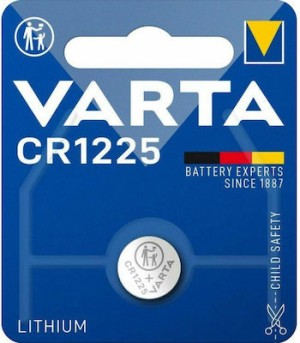 Varta Μπαταρία Λιθίου Ρολογιών CR1225 3V 1τμχ