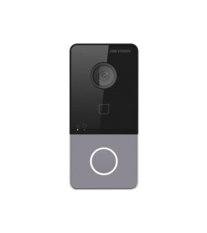 HIKVISION DS-KV6113-WPE1(C) Δικτυακή (IP) μπουτονιέρα εισόδου (Villa Door Station) για επίτοιχη τοποθέτηση, με 1 μπουτόν κλήσης.