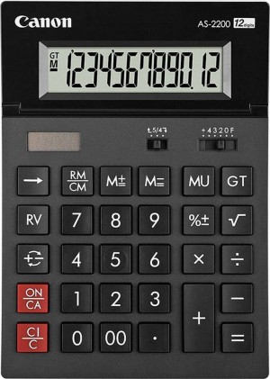 Canon AS-2200 Calculator 12 digits