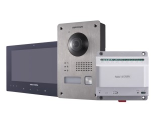 Hikvision DS-KIS701 2-Kabel-Farb-CCTV-Kit