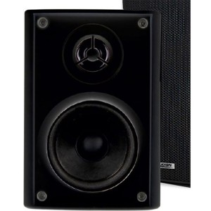 AUDIEN BT-353B ​​3 ″ Black Plastic Speakers (Pair)