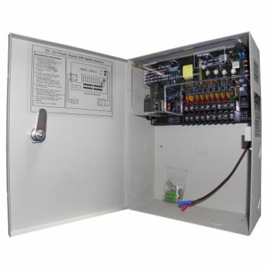 Anga CP1209-5A-9-B Caja de alimentación para sistema CCTV de 9 salidas