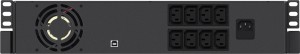 POWERTECH UPS Line Interactive PT-2000LI, 2000VA/1200W, 8x IEC 320 C13