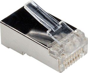 Roline 21.17.3061 Stecker RJ-45 Cat6 S / STP Stecker Metallabschirmung 10 Stück