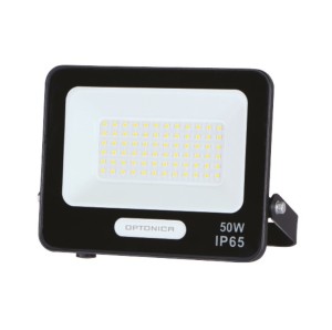 Optonica Στεγανός Προβολέας LED 50W Ψυχρό Λευκό 4500K SKU: 15825  PC: FL50-B3
