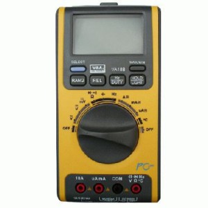 MULTIMETER DIGITAL VOLL + TEMPERATUR + AUTORANGE + USB VA18B V&A