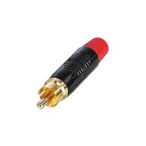 REAN RF2C-B-2 RCA ΑΡΣΕΝΙΚΟ ΕΠΙΧΡ.ΕΠΑΦΕΣ ΚΟΚΚΙΝΟ ΒΟΟΤ ΜΑΥΡΟ SHELL
