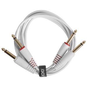 U97004WH Ultimate Audio Cable Set 1/4 Jack - 1/4 Jack White Straight 3m