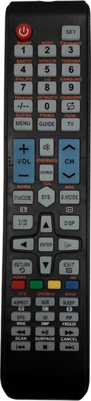 Universal Remote Control URC1195 for TVs