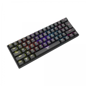 White Shark Shinobi Gaming Mechanical Keyboard 60% with Outemu Red switches and RGB lighting (English US)