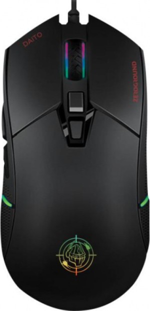 Zeroground MS-4000G Daito RGB Gaming Ποντίκι Μαύρο