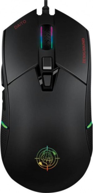 Zeroground MS-4000G Daito RGB-Gaming-Maus Schwarz