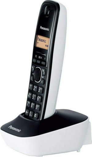 Τηλέφωνο Ασύρματο Panasonic KX-TG1611GRW Λευκό