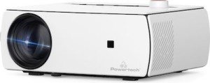 POWERTECH LED βιντεοπροβολέας PT-1158, ηχείο, 1080p, 210 ANSI lm, λευκός