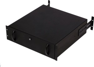 Elegant - PABLRKCM2U45 - Cajón para teclado 2u D=450mm Negro