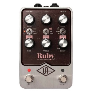 Universal Audio UAFX Ruby 63 Amplificatore Top Boost