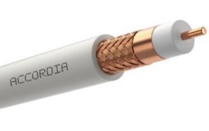 ACCORDIA VECTOR DGS 2000 Kabel TV-SAT Koaxial 75Ohm Typ RG6/RG7 Schirmung Klasse A++ (Meter)